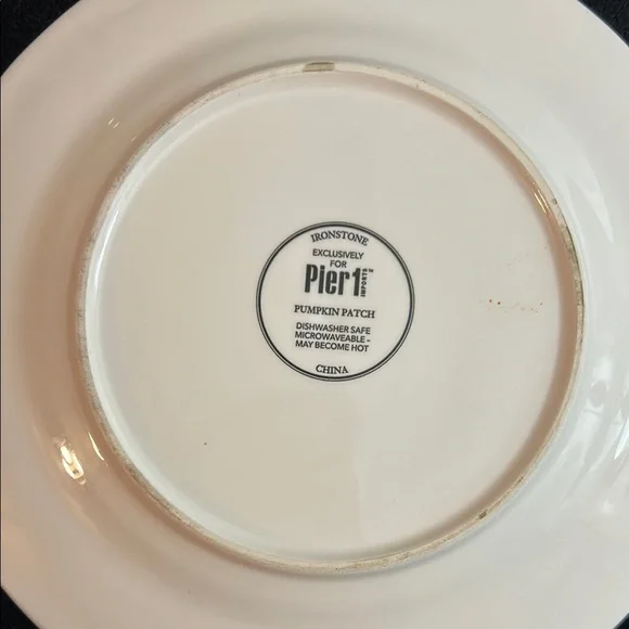 PIER 1  PUMPKIN PATCH SQUASH PLATE - Picture 7 of 11